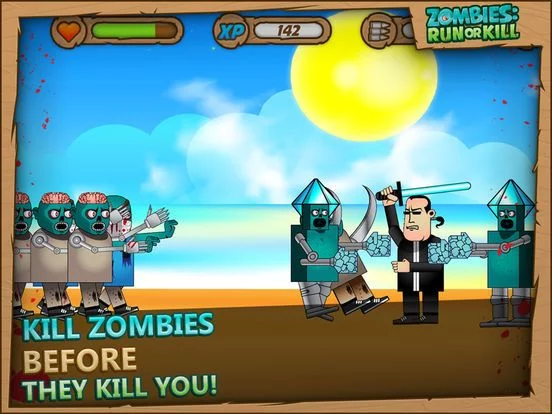 Изображение игры: Zombies Run or Kill