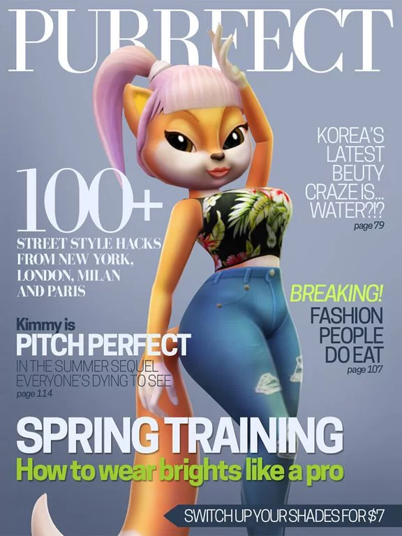 Изображение игры: Kimmy Superstar Fashion Cat