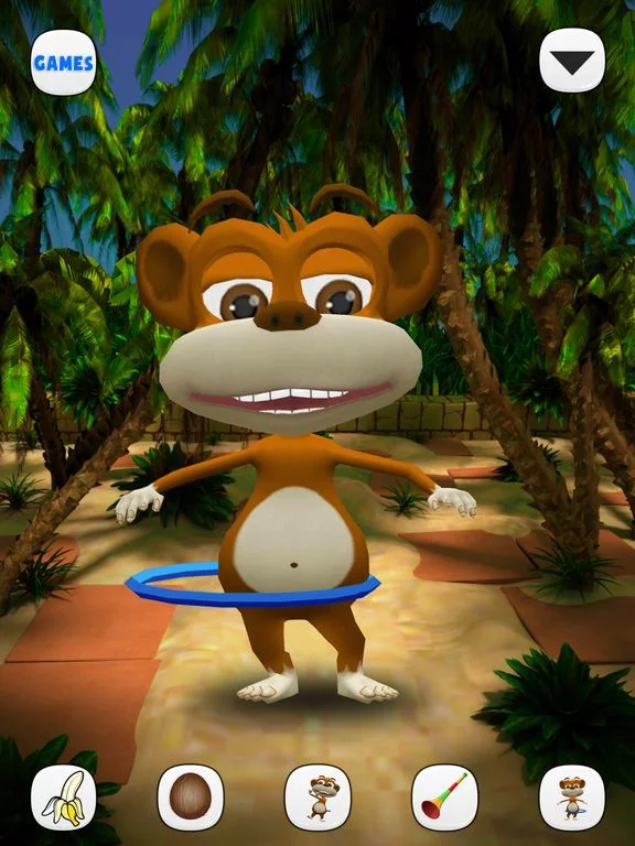 Изображение игры: Talking Monkey Chimpy