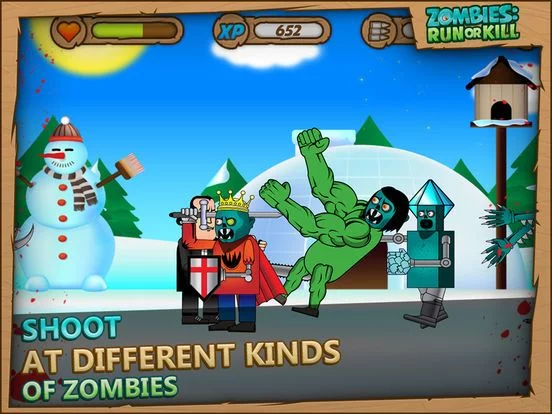 Изображение игры: Zombies Run or Kill