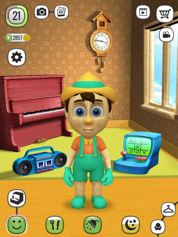 Изображение игры: My Talking Pinocchio