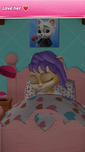 Изображение игры: Pregnant Talking Cat Emma