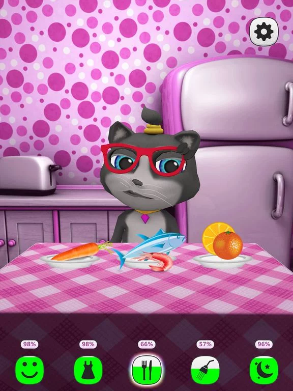 Изображение игры: My Talking Kitty Cat
