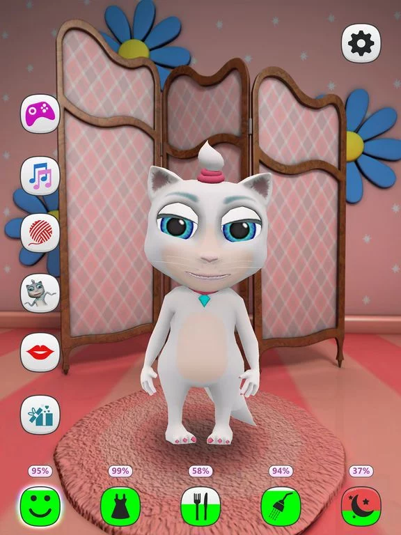 Изображение игры: My Talking Kitty Cat