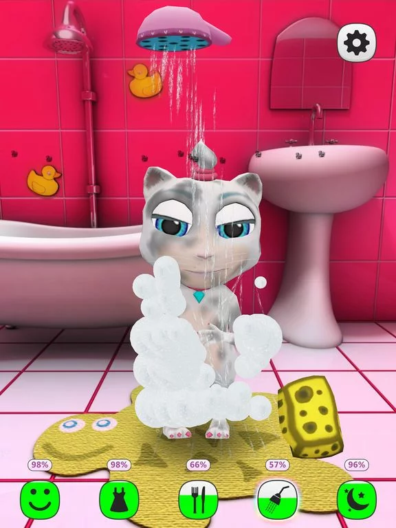 Изображение игры: My Talking Kitty Cat