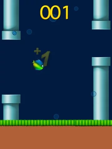 Изображение игры: Floppy Fish - Free Floppy, Flippy, Flappy Aquatic Arcade Adventure