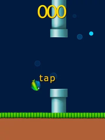 Изображение игры: Floppy Fish - Free Floppy, Flippy, Flappy Aquatic Arcade Adventure