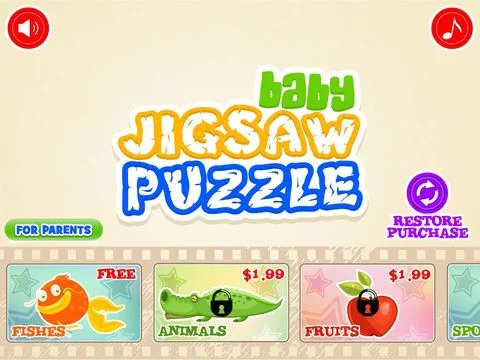 Изображение игры: Baby Jigsaw Puzzle