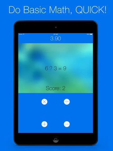 Изображение игры: Math Game Brain Trainer with Addition, Subtraction, Multiplication & Division, also one of the Best Free Learning Games for Kids, Adults, Middle School, 3rd, 4th, 5th, 6th and 7th Grade