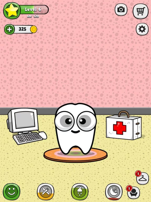 Изображение игры: My Virtual Tooth - Virtual Pet