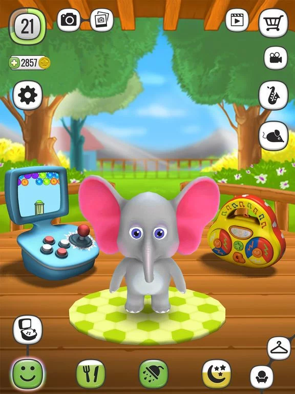 Изображение игры: My Talking Elephant Elly