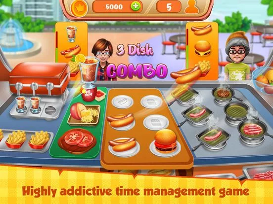 Изображение игры: Street Food Truck Cooking Game
