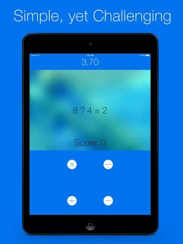Изображение игры: Math Game Brain Trainer with Addition, Subtraction, Multiplication & Division, also one of the Best Free Learning Games for Kids, Adults, Middle School, 3rd, 4th, 5th, 6th and 7th Grade
