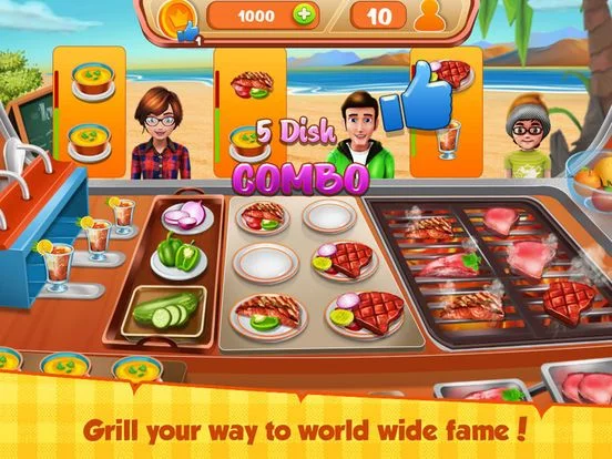 Изображение игры: Street Food Truck Cooking Game
