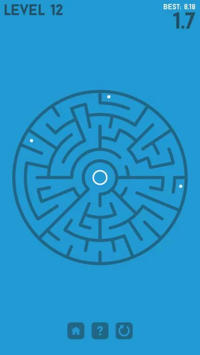 Изображение игры: Mazed - 2D Labyrinth Tilt Game