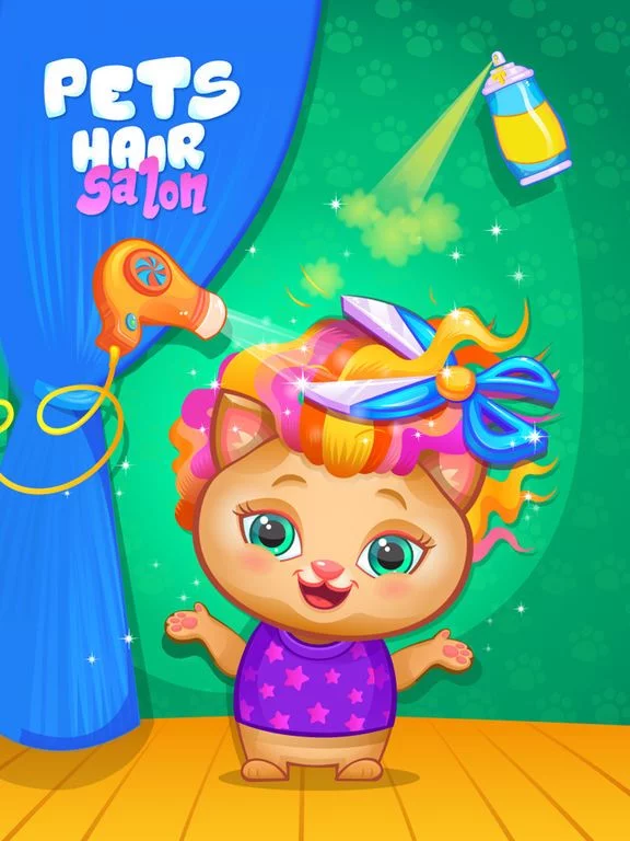 Изображение игры: Pet's Hair Salon