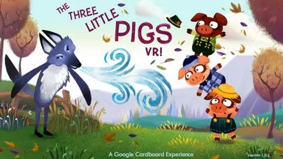 Изображение игры: Three Little Pigs VR