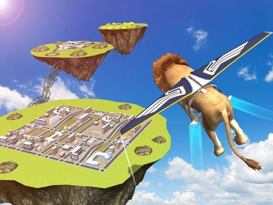 Изображение игры: Flying Animals wild Simulator