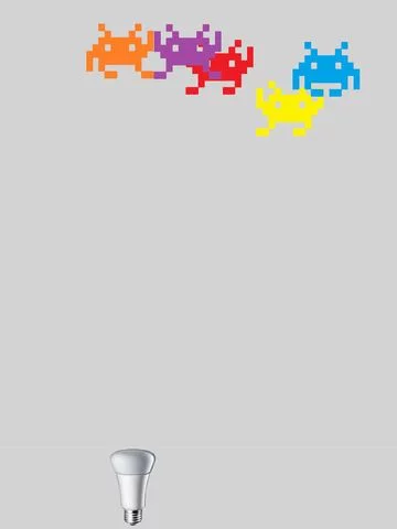Изображение игры: hue Invaders