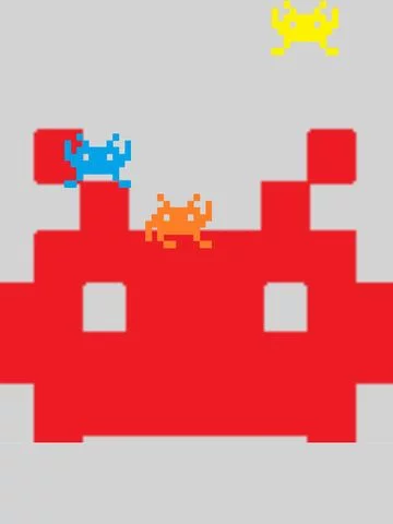 Изображение игры: hue Invaders