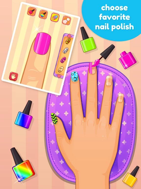 Изображение игры: Nail Art Designer