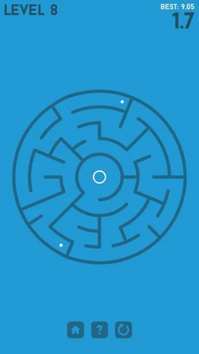 Изображение игры: Mazed - 2D Labyrinth Tilt Game