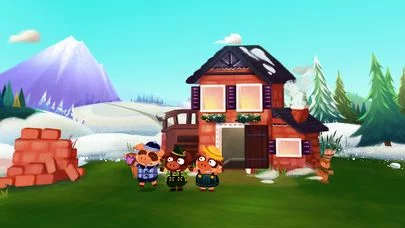Изображение игры: Three Little Pigs VR