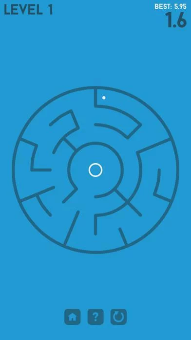 Изображение игры: Mazed - 2D Labyrinth Tilt Game