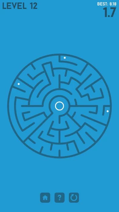 Изображение игры: Mazed - 2D Labyrinth Tilt Game