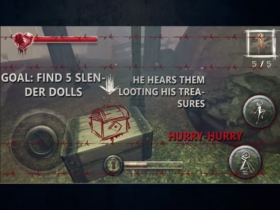 Изображение игры: Slenderman Hide & Seek Online