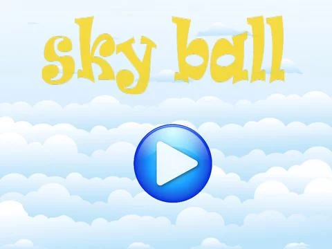 Изображение игры: Sky Ball - A Fun Bouncy Game