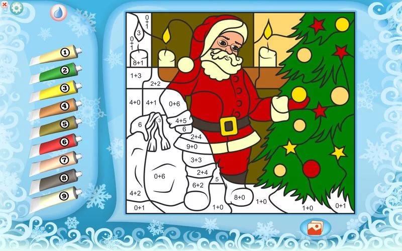 Изображение игры: Color by Numbers - Christmas - Free
