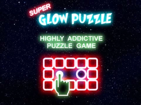 Изображение игры: Super Glow Puzzle