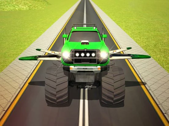 Изображение игры: Flying Truck Pilot Driving 3D