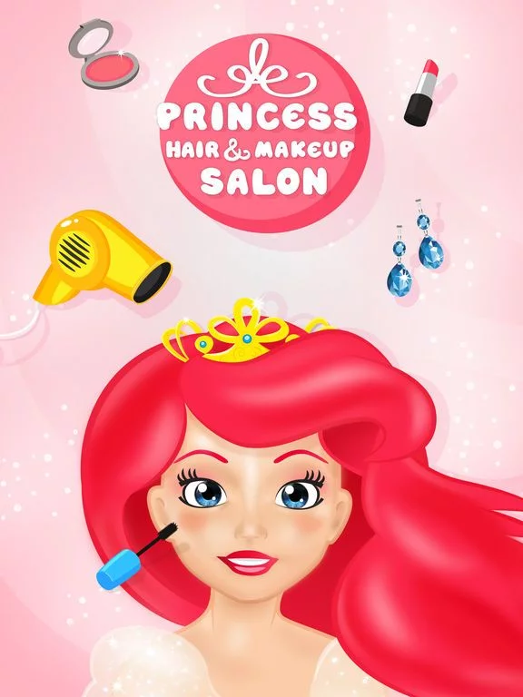 Изображение игры: Princess Hair & Makeup Salon