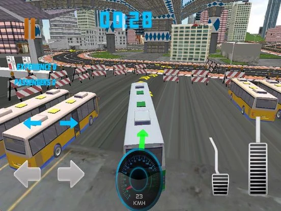 Изображение игры: Driving Luxury Bus In City
