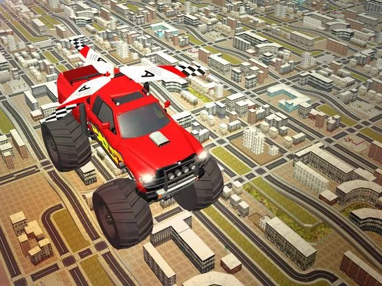 Изображение игры: Flying Truck Pilot Driving 3D
