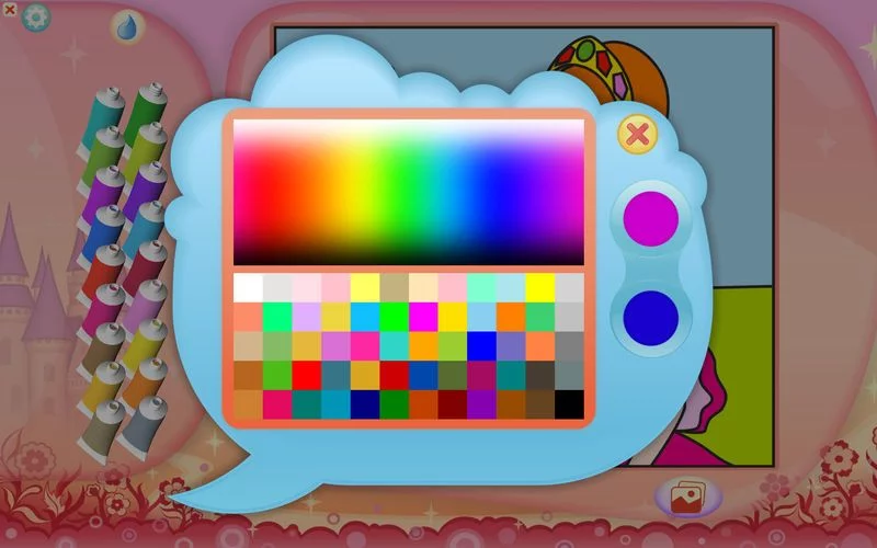 Изображение игры: Color by Numbers - Princesses - Free