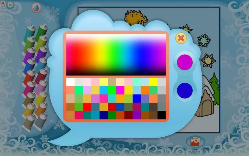 Изображение игры: Color by Numbers - Christmas - Free