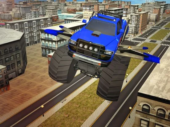 Изображение игры: Flying Truck Pilot Driving 3D