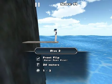 Изображение игры: Cliff Diving 3D