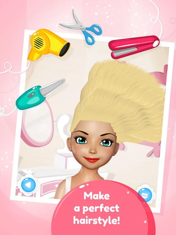 Изображение игры: Princess Hair & Makeup Salon