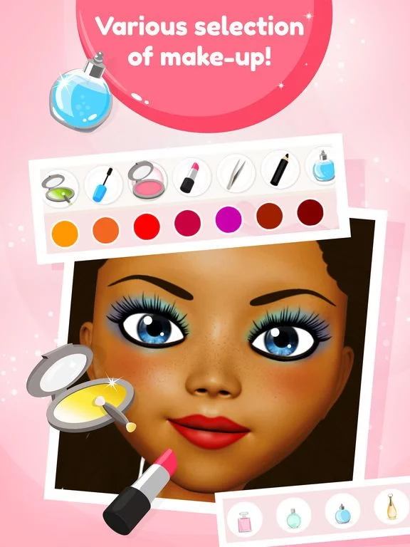 Изображение игры: Princess Hair & Makeup Salon