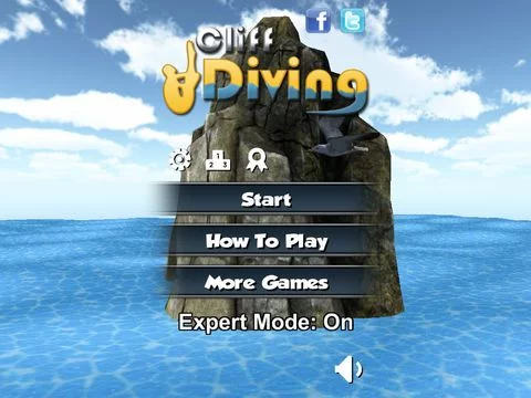 Изображение игры: Cliff Diving 3D