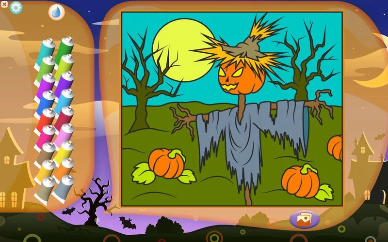 Изображение игры: Color by Numbers - Halloween - Free