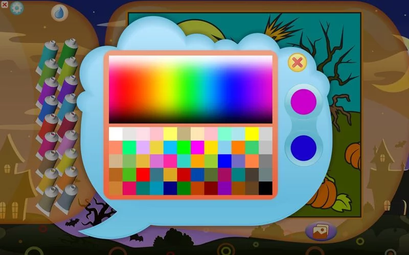 Изображение игры: Color by Numbers - Halloween - Free