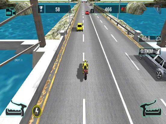 Изображение игры: Highway Speed Bike Racer
