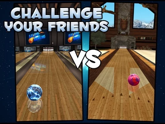Изображение игры: Galaxy Bowling HD