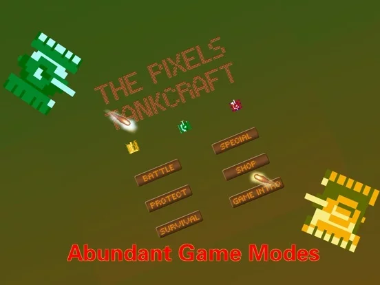 Изображение игры: Pixels TankCraft