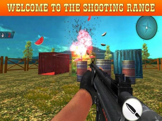 Изображение игры: Target Shooting Fruit Advance